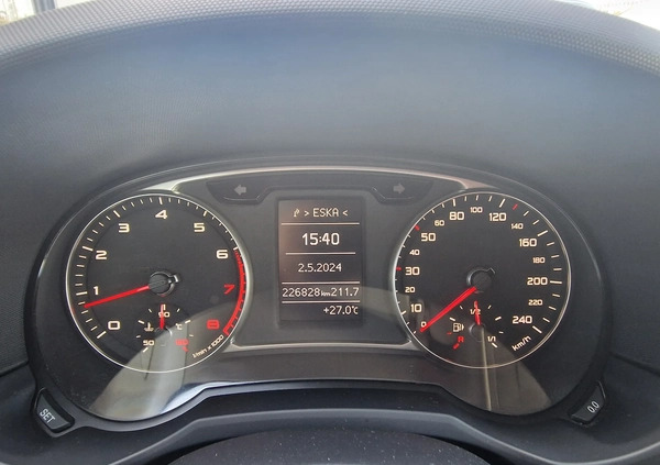 Audi A1 cena 31900 przebieg: 226812, rok produkcji 2011 z Tczew małe 172